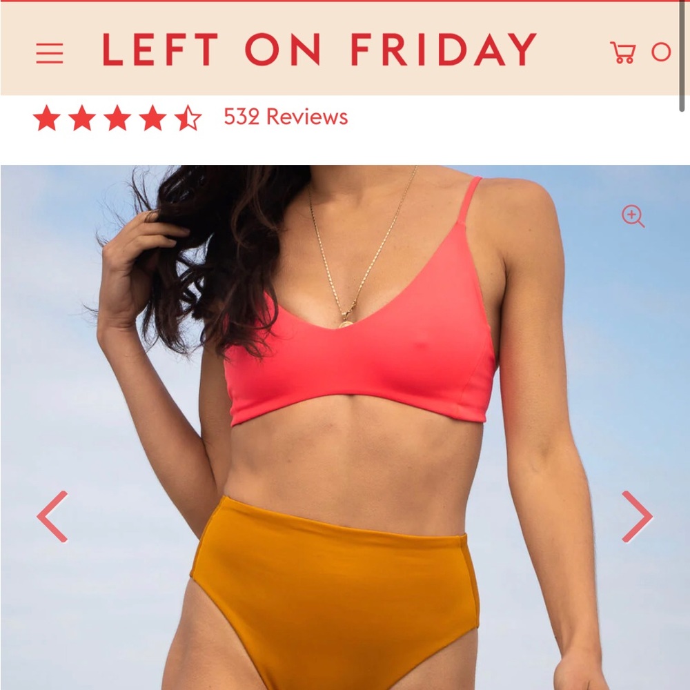 Left on Friday M Sunday top